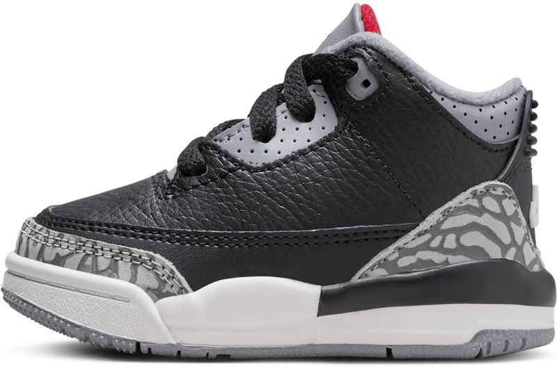 Jordan 3 Retro Schoenen voor baby's/peuters - Zwart