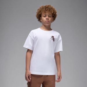 Jordan 'Air Jordan Has Landed' T-shirt voor kids - Wit