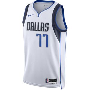 Dallas Mavericks Association Edition Nike Dri-FIT Swingman NBA-jersey voor heren - Wit