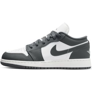 Jordan - AJ1 Low - Kindersneakers - Grijs - Leer