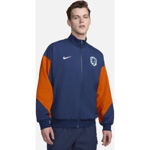 Nederland Strike Nike Dri-FIT voetbaljack voor heren - Blauw