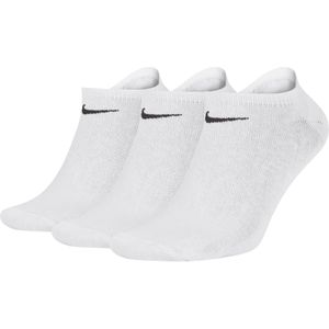 Nike Lightweight Onzichtbare trainingssokken (3 paar) - Wit