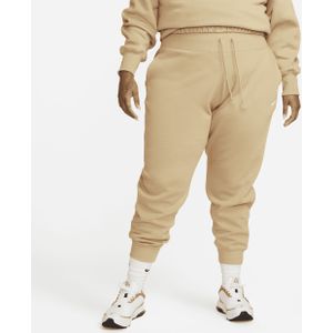 Nike Sportswear Phoenix Fleece Joggingbroek met hoge taille voor dames (Plus Size) - Bruin
