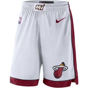 Nike - Miami Heat - Korte Broeken - Wit - Poly Mesh