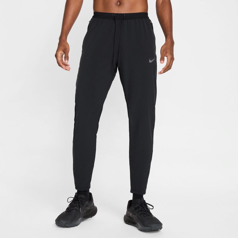 Nike Stride Dri-Fit Hardloopbroek Heren - Zwart/Reflecterend Zilver