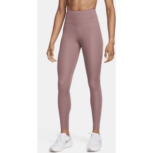 Nike Epic Fast Hardlooplegging met halfhoge taille en zak voor dames - Paars