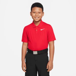 Nike Dri-FIT Victory Golfpolo voor jongens - Rood