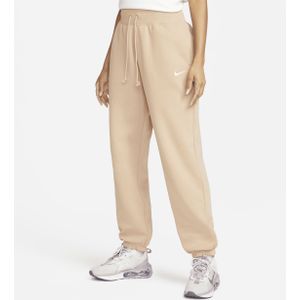 Nike Sportswear Phoenix Fleece Oversized joggingbroek met hoge taille voor dames - Bruin