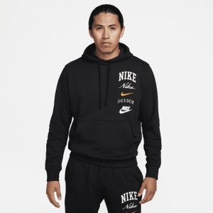 Nike Club Fleece Hoodie voor heren - Zwart