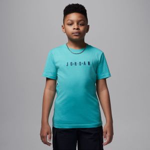 Jordan T-shirt met geborduurd logo voor kids - Groen