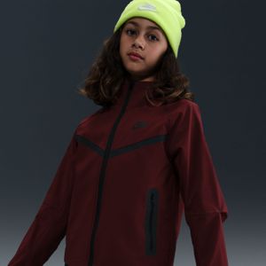 Nike Tech geweven jongensjack - Rood