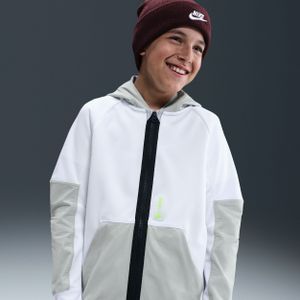 Nike Air Max Hoodie met rits voor jongens - Wit