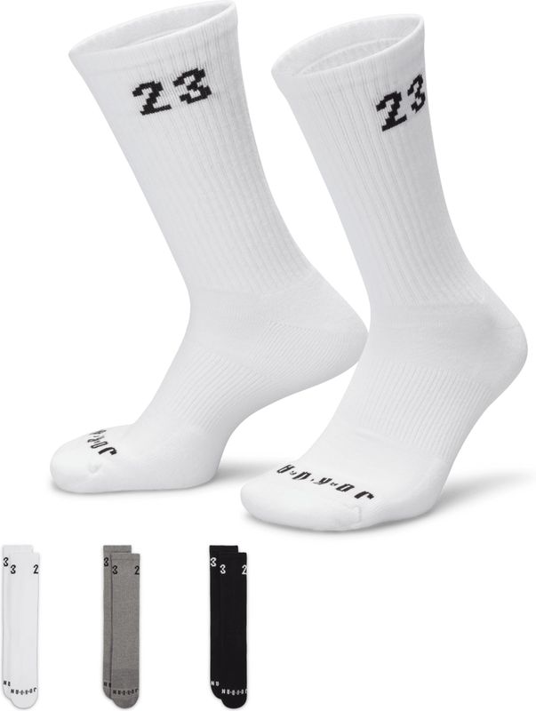 Jordan Essentials Crew - Sportsokken - Meerkleurig - 3 Paar