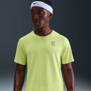 NikeCourt Advantage Dri-FIT tennistop voor heren - Geel