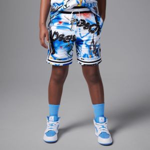 Jordan Dri-FIT MJ Sport Diamond kindershorts met print - Blauw