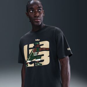 LeBron 'From This Point Forward' basketbalshirt voor heren - Zwart