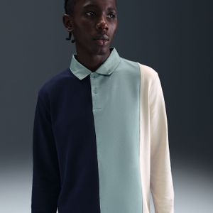 Nike Victory golfpolo met lange mouwen voor heren - Blauw