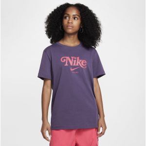 Nike Sportswear T-shirt voor meisjes - Paars