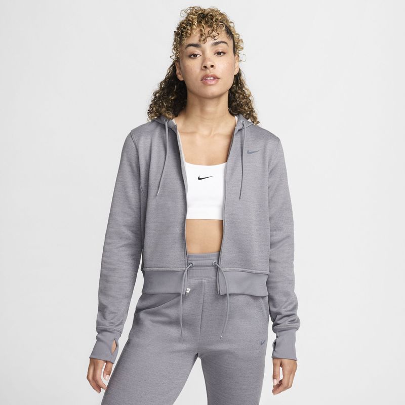 Nike - Therma-FIT Hoodie - Zwart - Dames