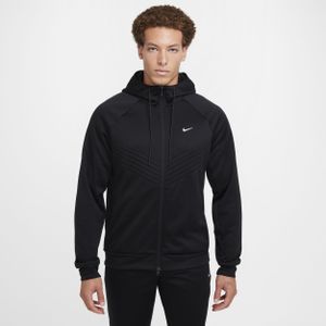 Nike Therma Sphere Therma-FIT waterafstotend winterjack met rits voor heren - Zwart