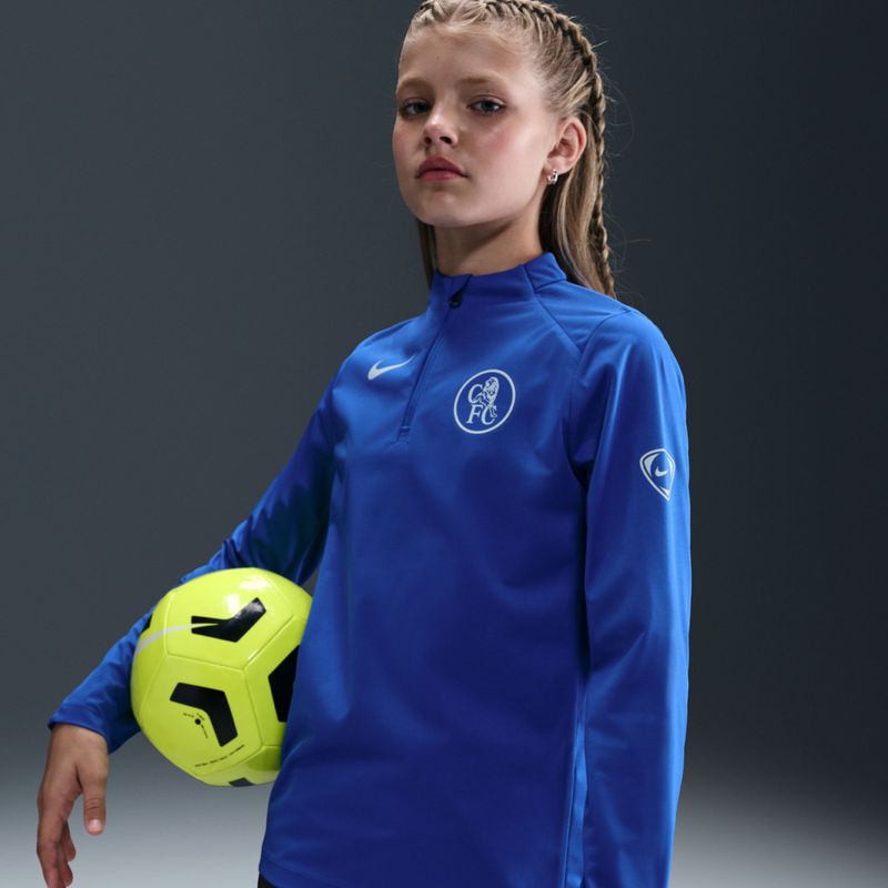 Nike - Chelsea FC Strike Derde - Voetbaltrainingstop - Blauw - Dri-FIT