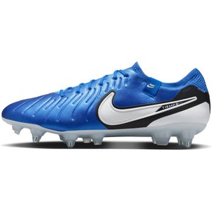 Nike Tiempo Legend 10 Elite low top voetbalschoenen (zachte ondergrond) - Blauw