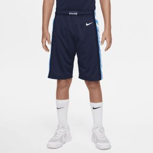 Griekenland (Road) Nike basketbalshorts voor kids - Blauw