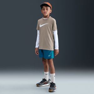 Nike Multi trainingsshorts met Dri-FIT voor jongens - Blauw