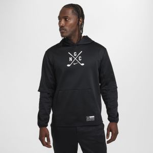 Nike Golf Club golfhoodie voor heren - Zwart