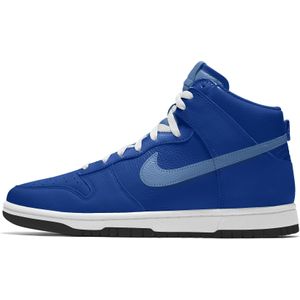 Nike Dunk High By You Custom damesschoenen - Blauw