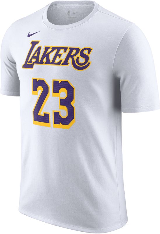 Nike - Los Angeles Lakers - NBA-herenshirt - Wit
