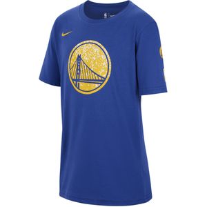 Golden State Warriors Essential Nike NBA-shirt voor jongens - Blauw