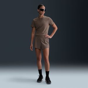 Nike - Swift Dri-FIT - Hardloopshorts - Rood - 2-in-1 met Halfhoge Taille