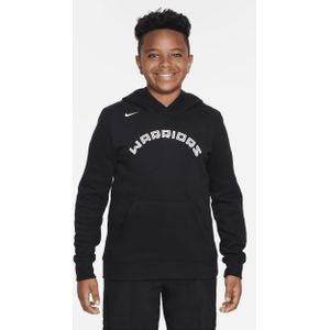 Golden State Warriors City Edition Nike NBA-fleecehoodie voor kids - Zwart