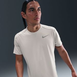 Nike - Miler - Hardlooptop - Groen - Korte Mouwen