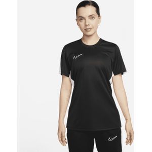 Nike Dri-FIT Academy Voetbaltop met korte mouwen voor dames - Zwart