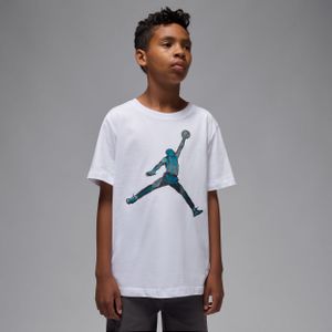 Jordan Skeleton Jumpman T-shirt voor kids - Wit