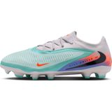 Nike United Jr. Phantom 6 Low Pro voetbalschoenen voor kids (meerdere ondergronden) - Groen