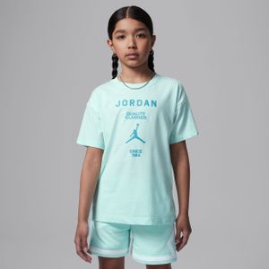 Jordan T-shirt met graphic voor kids - Groen