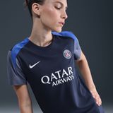 Paris Saint-Germain Strike Nike Dri-FIT voetbaltop met korte mouwen voor dames - Blauw