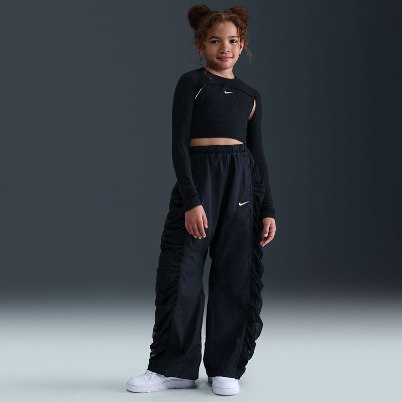 Nike - Geweven Meisjesbroek - Rood