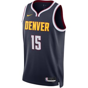 Denver Nuggets Icon Edition 2022/23 Nike Dri-FIT Swingman NBA-jersey voor heren - Blauw