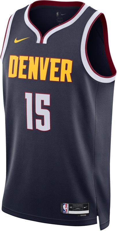 Nike - Dri-FIT Swingman - NBA-jersey - Blauw - Denver Nuggets Icon Edition