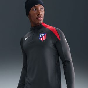 Nike - Atletico Madrid Strike - Trainingstrui - Grijs Rood Wit - 1/4-Zip 2025-2026