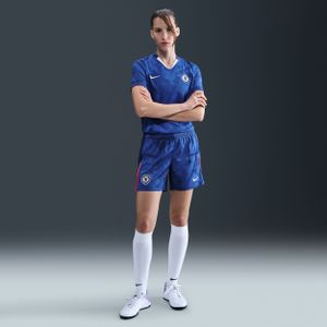 Chelsea FC 2025/26 Stadium Thuis Nike Dri-FIT replicavoetbalshorts voor dames - Blauw