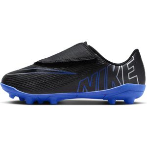 Nike Jr. Mercurial Vapor 15 Club low top voetbalschoenen voor kleuters (meerdere ondergronden) - Zwart