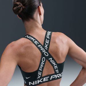 Nike Pro - Sport-bh - Blauw - Lichte Ondersteuning