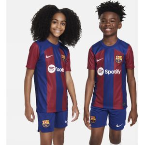FC Barcelona 2023/24 Stadium Thuis Nike Dri-FIT voetbalshirt voor kids - Blauw