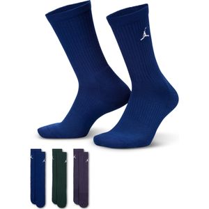 Jordan - Everyday Crew - Sportsokken - Zwart - 3 Paar