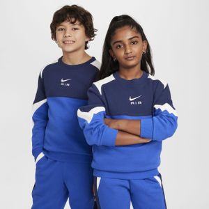 Nike Air sweatshirt met ronde hals voor kids - Blauw